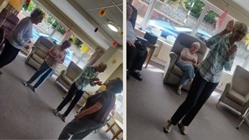 Resident hosts dance class at Church View care home